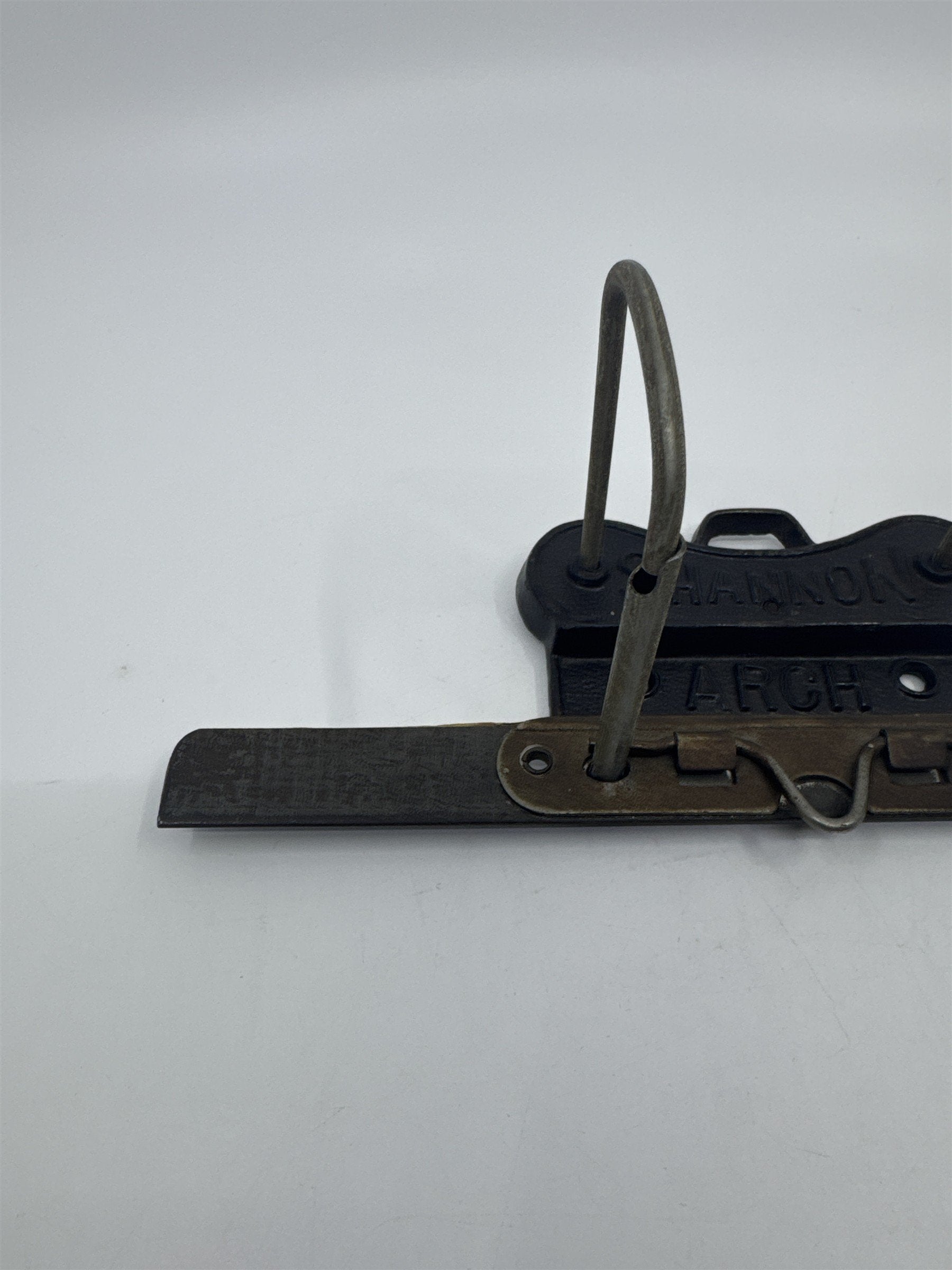Vintage Shannon Arch Cast Iron Bill/Invoice/Receipt Holder