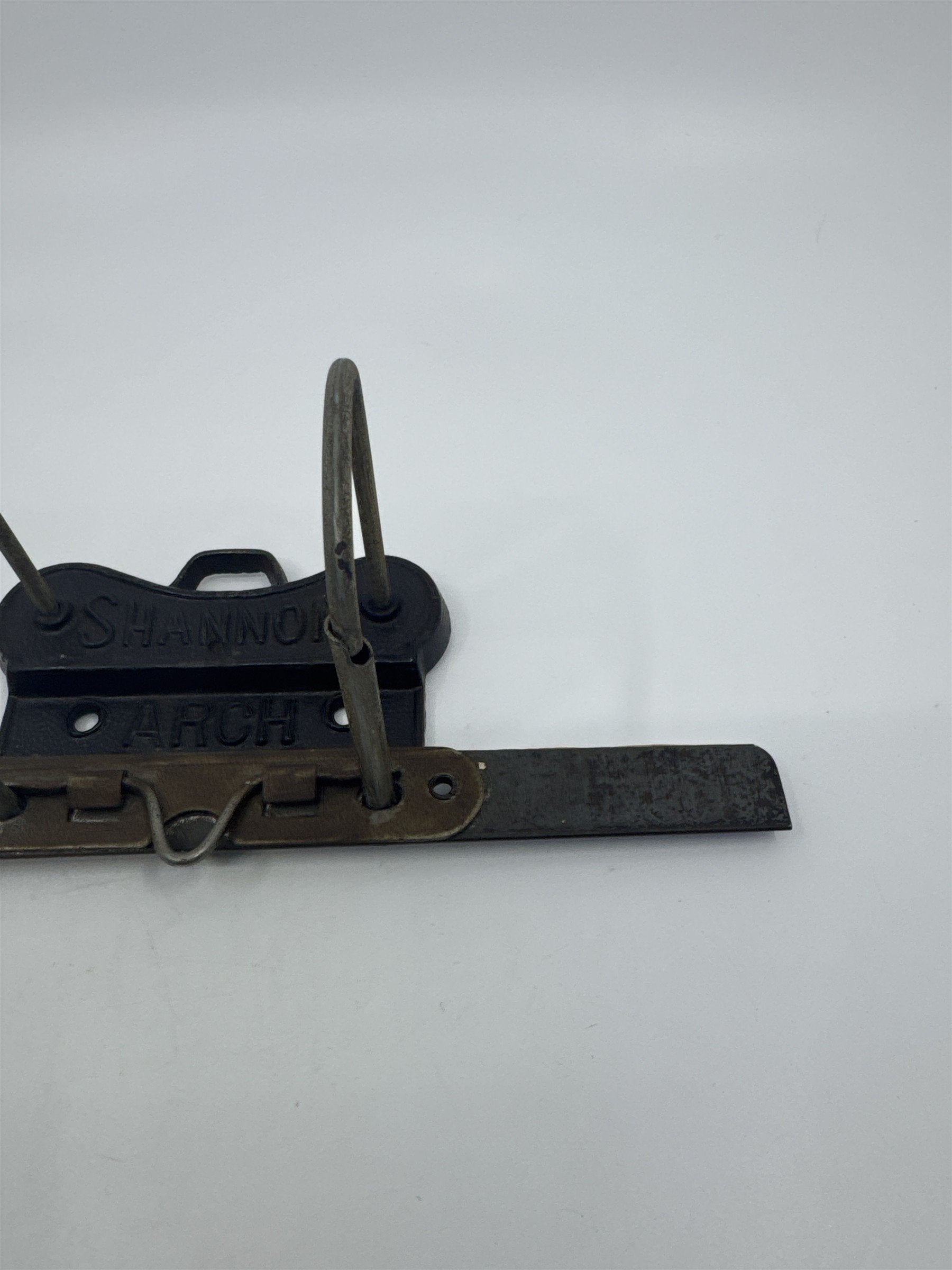 Vintage Shannon Arch Cast Iron Bill/Invoice/Receipt Holder