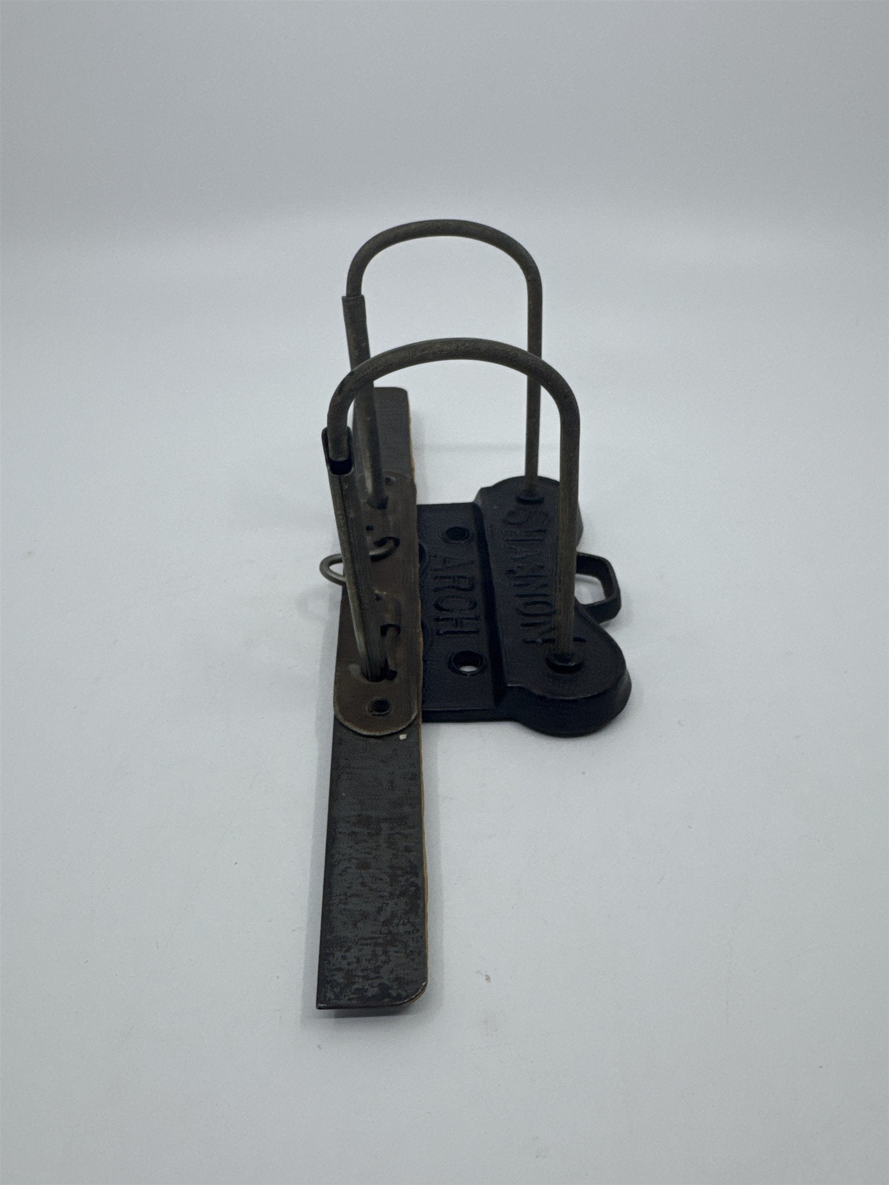 Vintage Shannon Arch Cast Iron Bill/Invoice/Receipt Holder