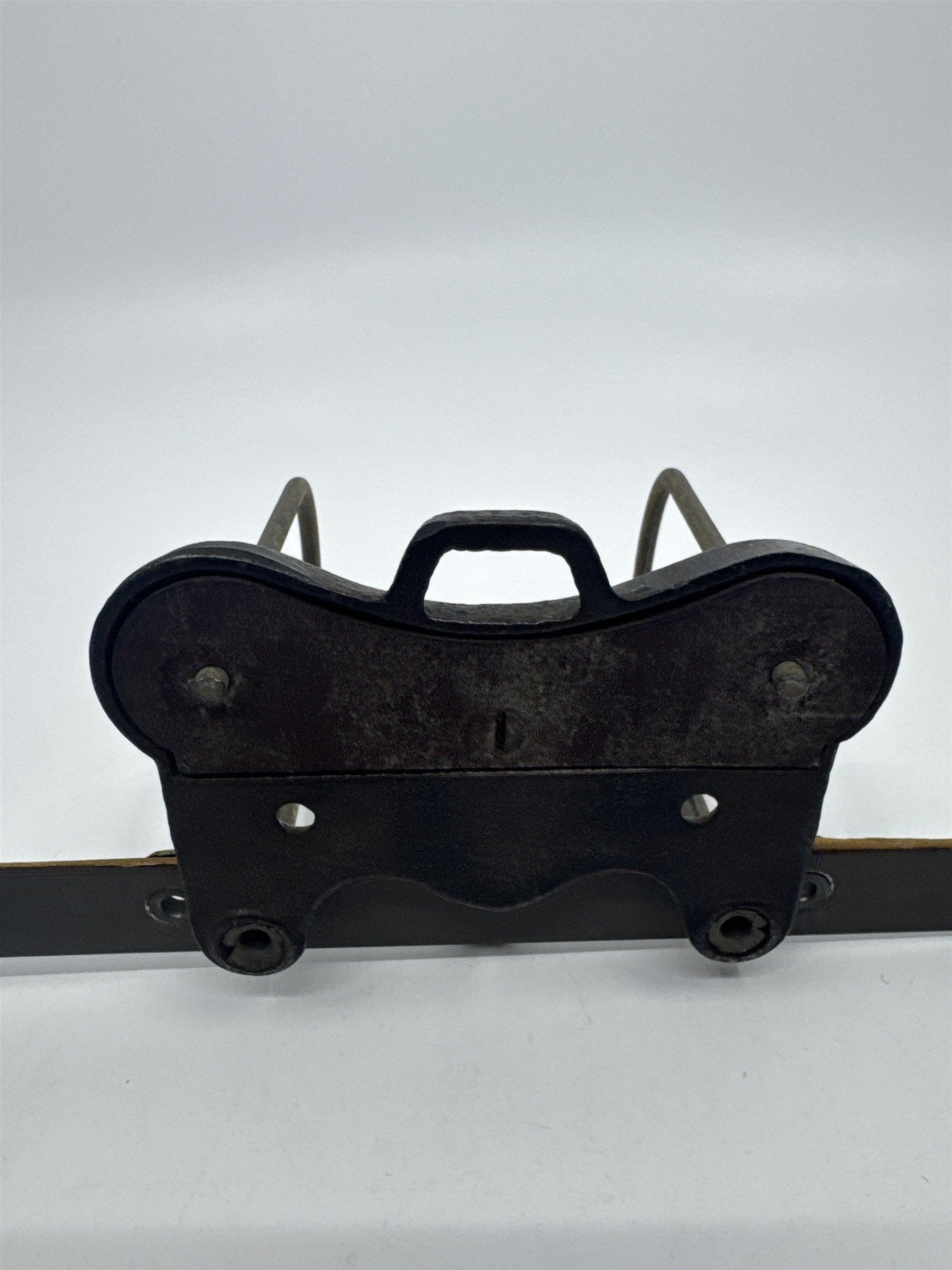 Vintage Shannon Arch Cast Iron Bill/Invoice/Receipt Holder