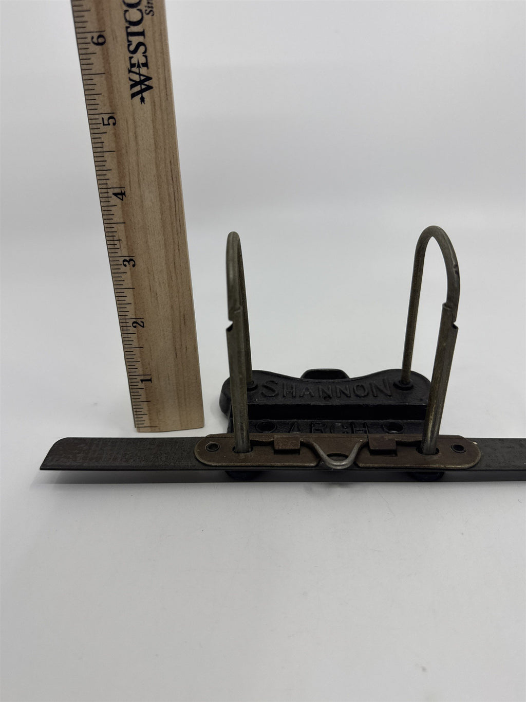 Vintage Shannon Arch Cast Iron Bill/Invoice/Receipt Holder