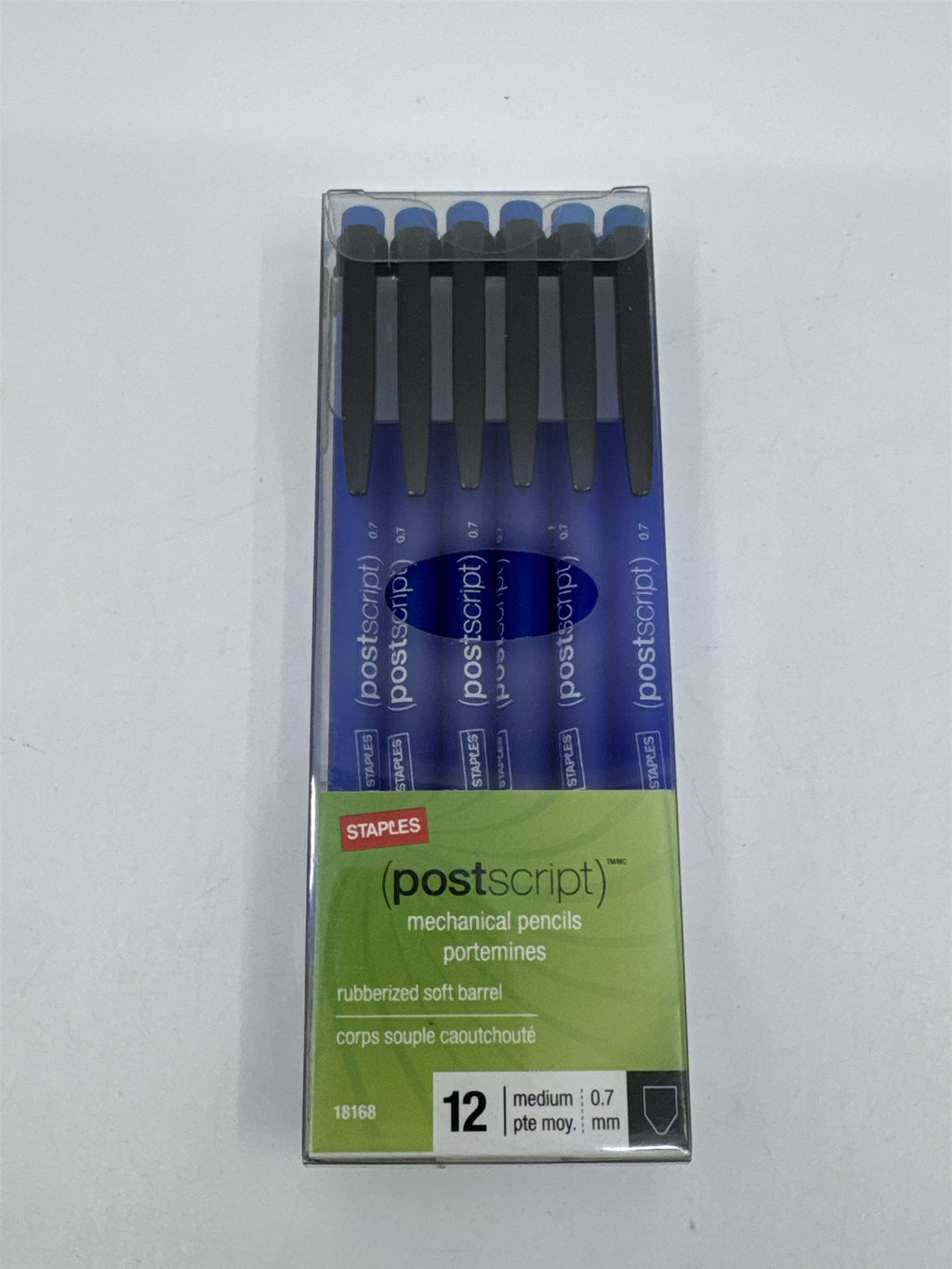 Sealed Pack Of 12 Blue Post Script Mechanical Pencils School/Office Supplies