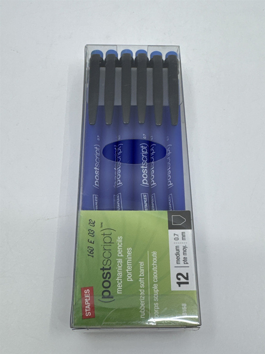 Sealed Pack Of 12 Blue Post Script Mechanical Pencils School/Office Supplies