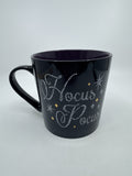 Black And Purple Halloween Hocus Pocus Coffee Mug By Cobwebs And Cauldrons
