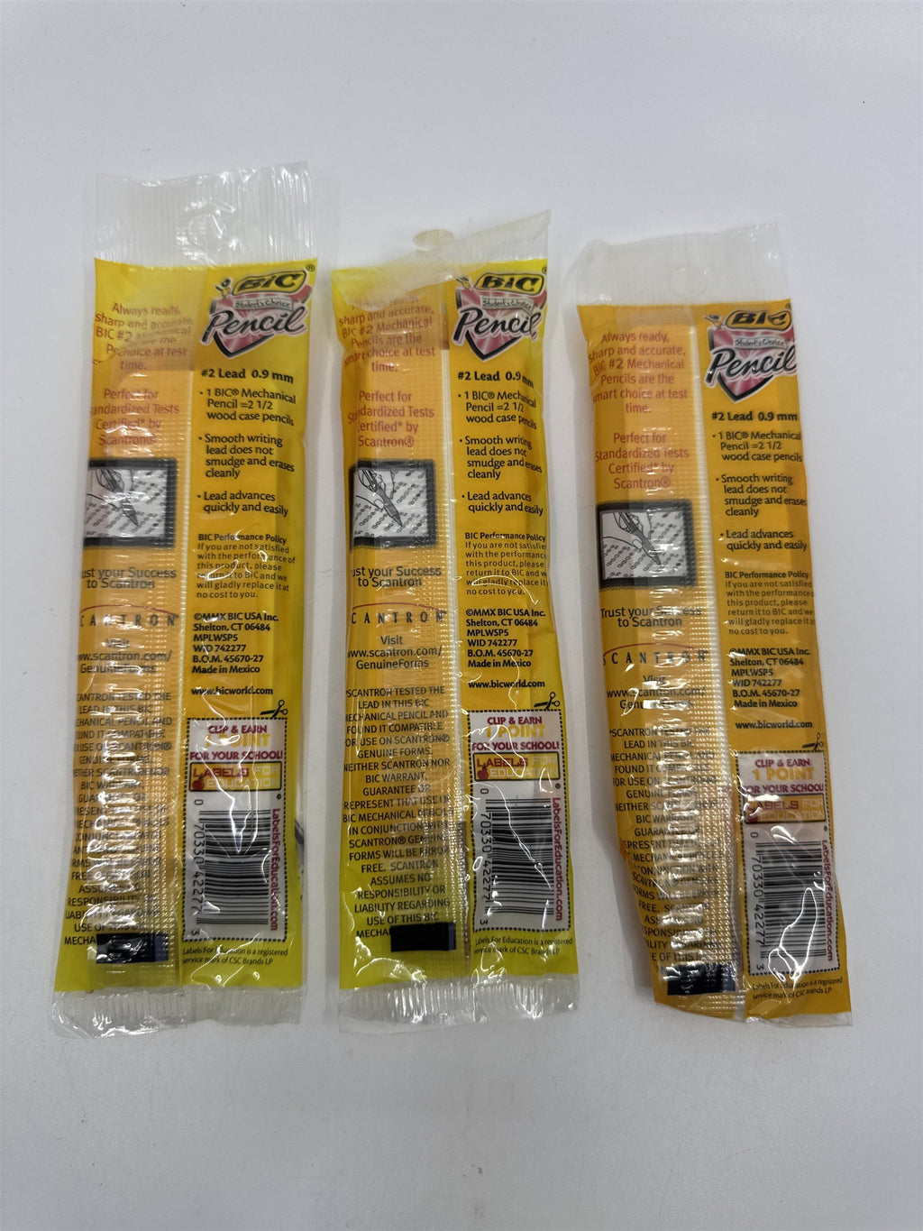 3 Packs of Vintage "Student's Choice" Mechanical Pencils 15 Pencils Total