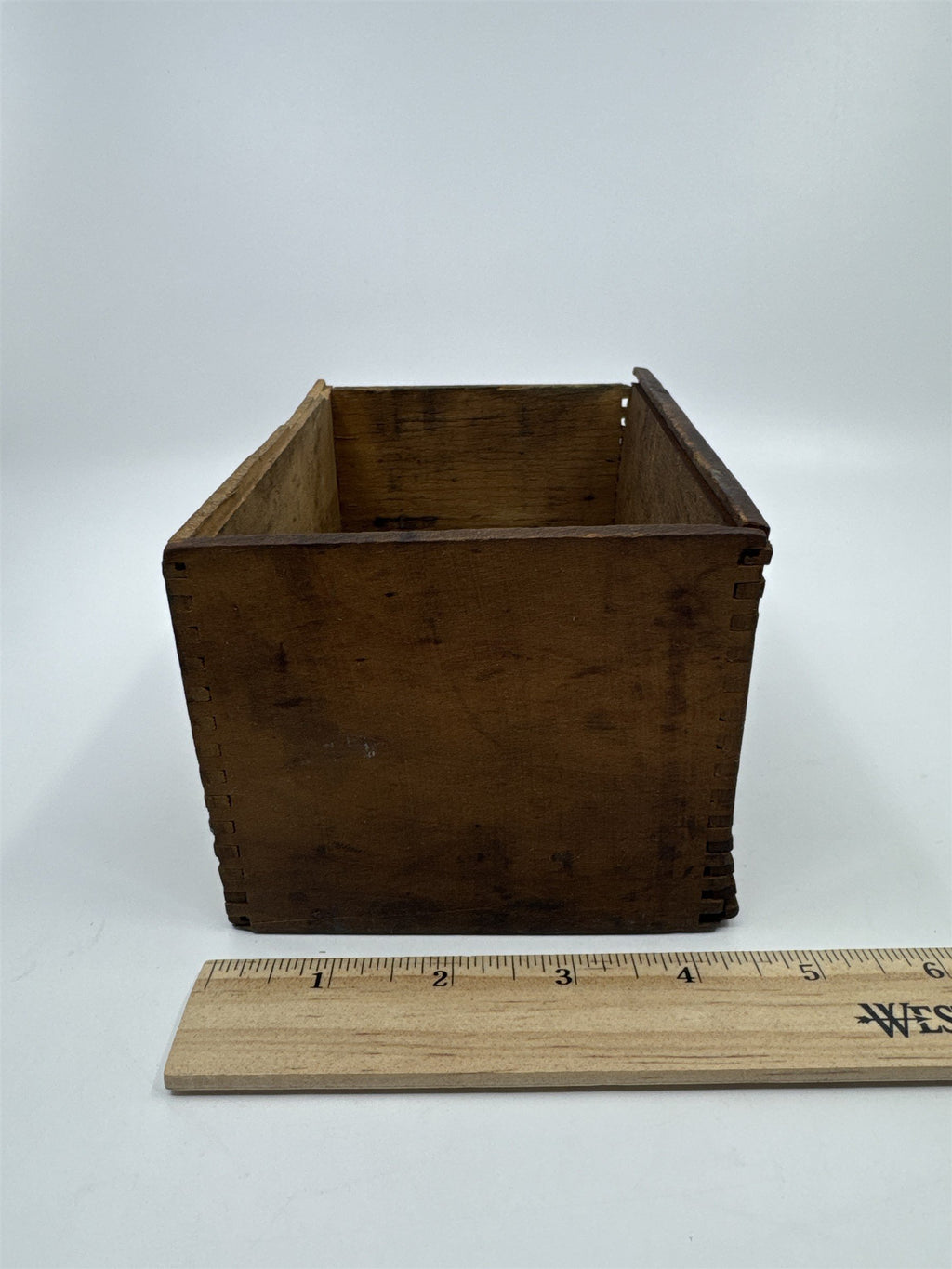 Vintage Wooden Dovercliff Dustless The American Crayon Company Empty Box