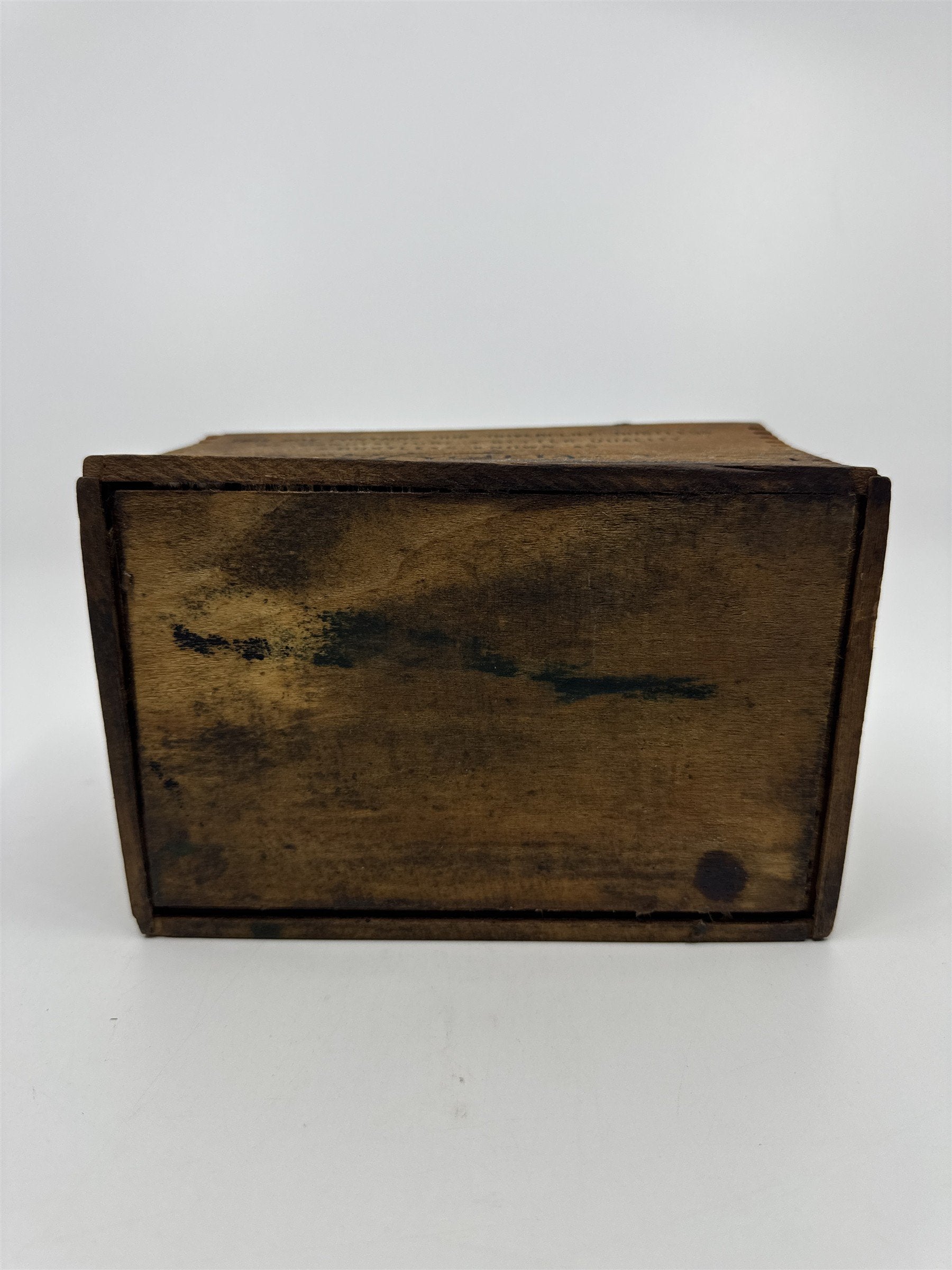 Vintage Wooden Dovercliff Dustless The American Crayon Company Empty Box