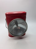 Vintage Lantern Red Delta Elec Co Husky Railroad Theater Hanging Lamp