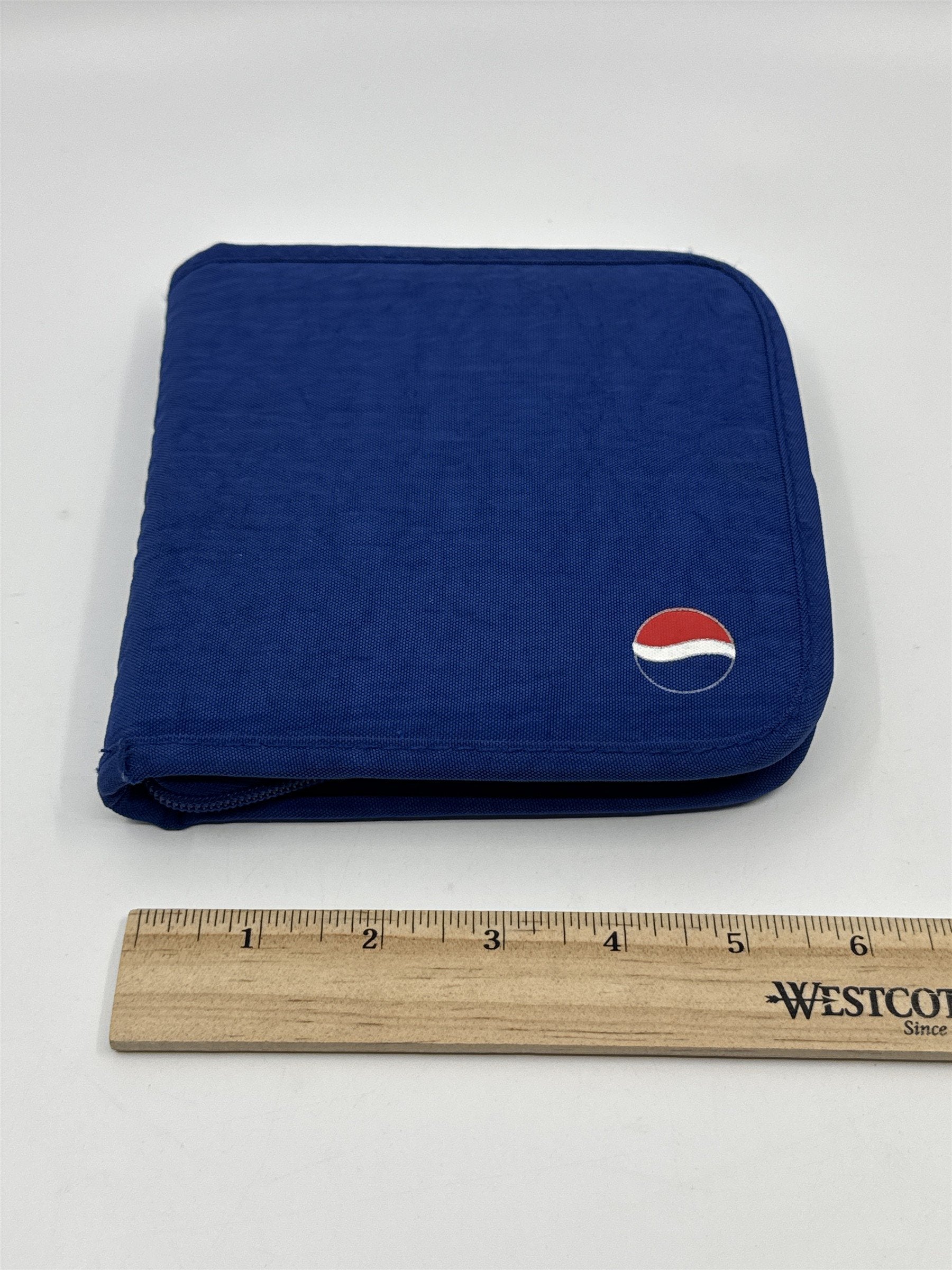 Vintage Pepsi Soda Blue CD/DVD Case CD Storage Case