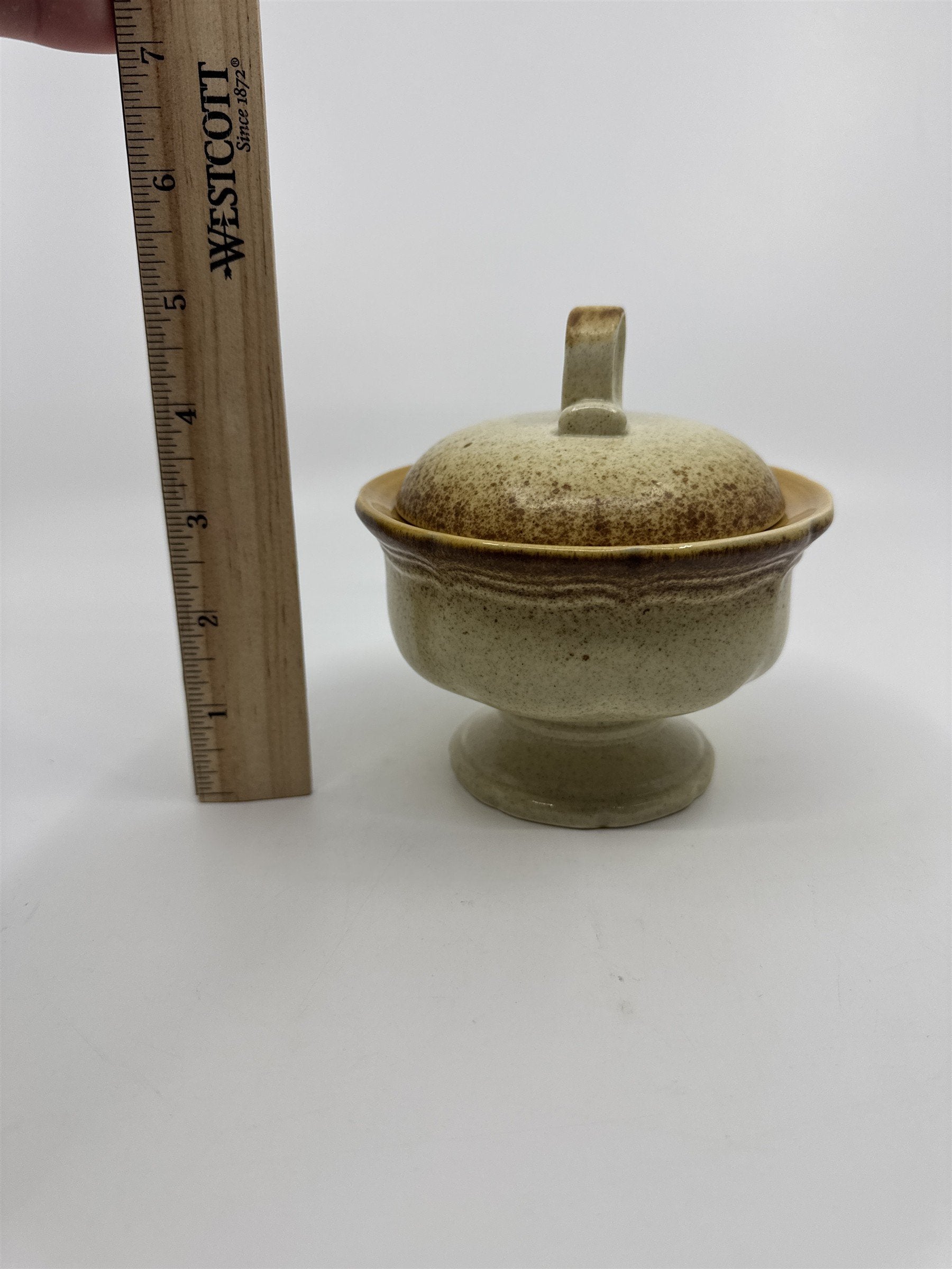 Mikasa Sugar Bowl Whole Wheat Pattern Made In Japan E8000