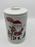 Rudolph The Red-Nosed Reindeer Ceramic Christmas Cookie Jar Zrike Brand