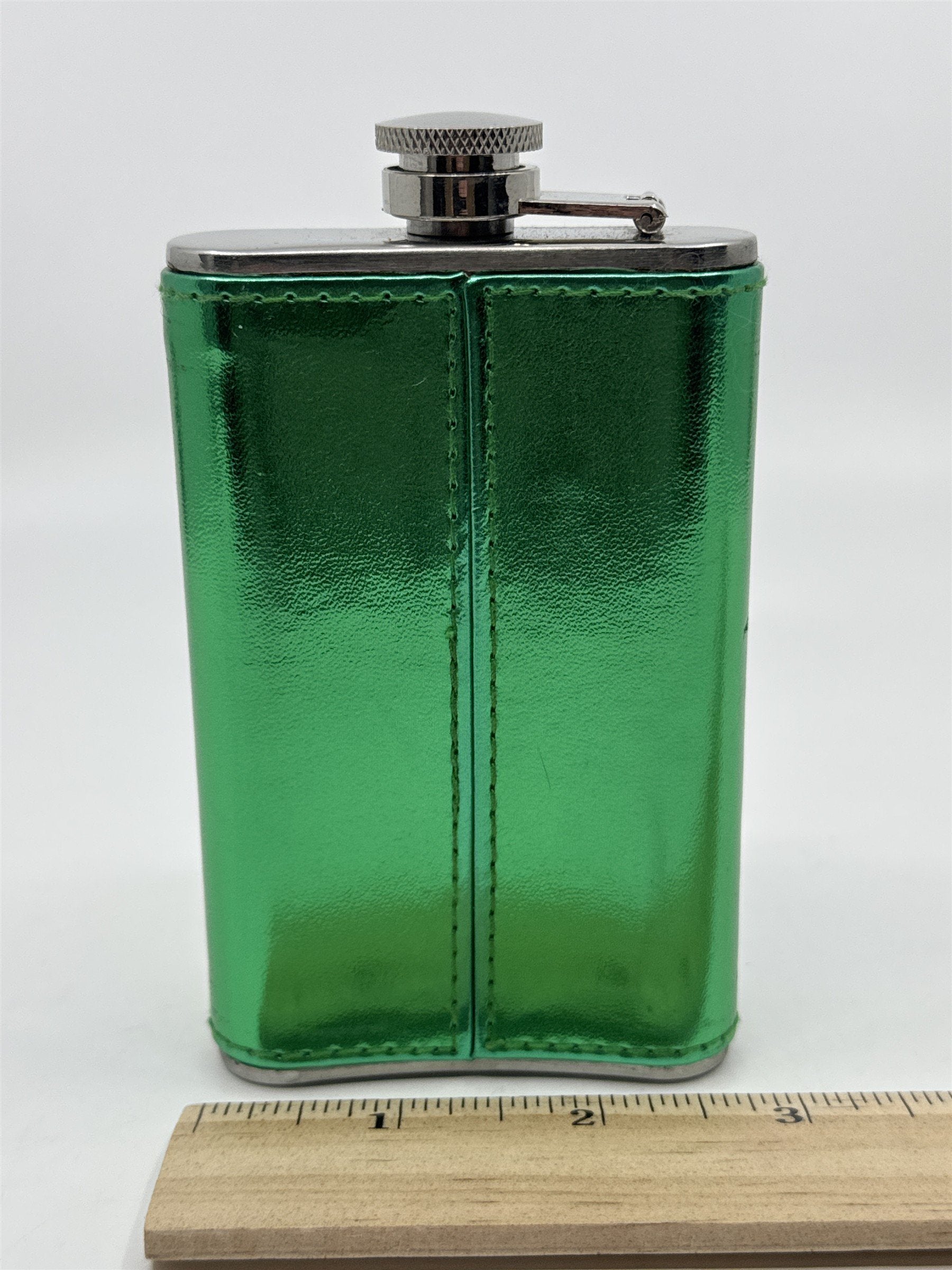 St. Patrick's Day Irish This Is My Lucky Flask 5 Oz. Stainless Steel Green Flask