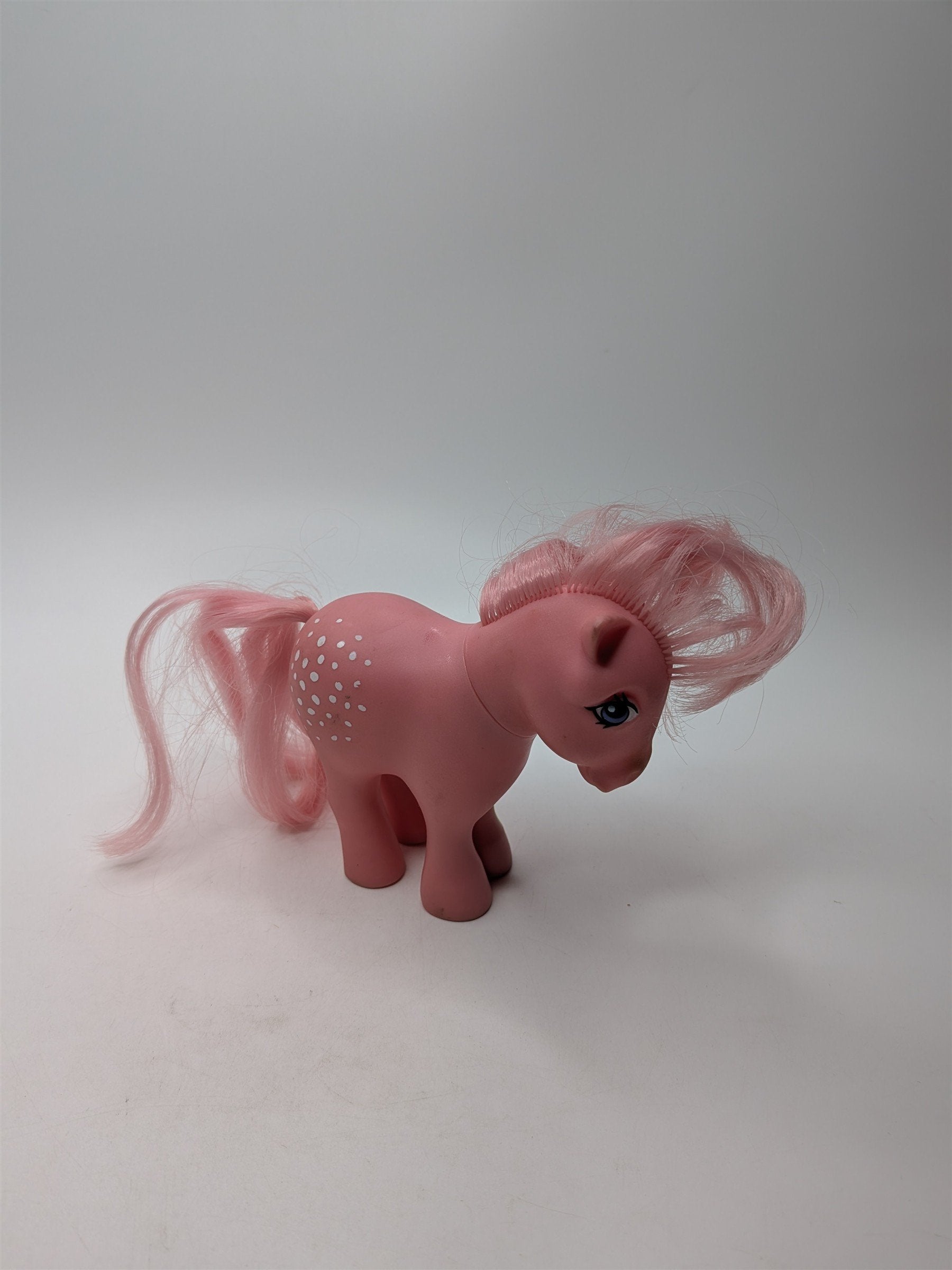 Vintage Hasbro 1982 My Little Pony Earth Ponies Cotton Candy G1 Hong Kong Pink