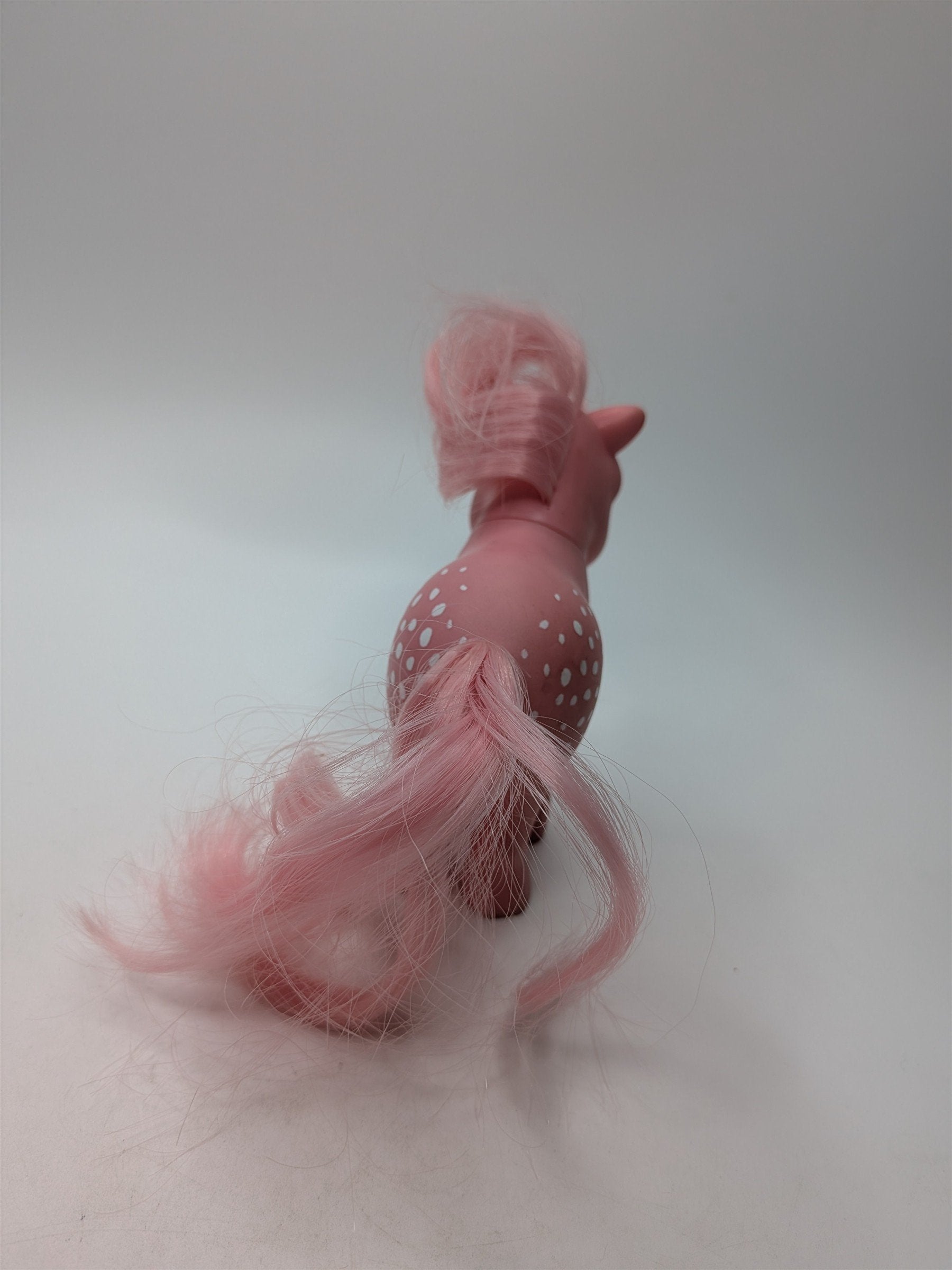 Vintage Hasbro 1982 My Little Pony Earth Ponies Cotton Candy G1 Hong Kong Pink