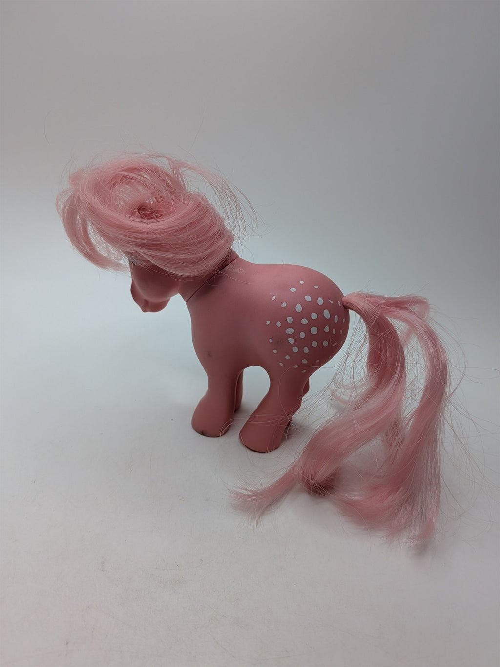 Vintage Hasbro 1982 My Little Pony Earth Ponies Cotton Candy G1 Hong Kong Pink