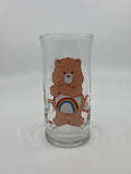 Vintage Cheer Bear Care Bears Pizza Hut Collector's Edition Drinking Glass