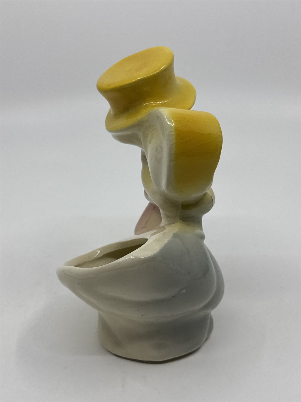 Vintage Shawnee Man And Woman Dancing Porcelain Pottery Planter