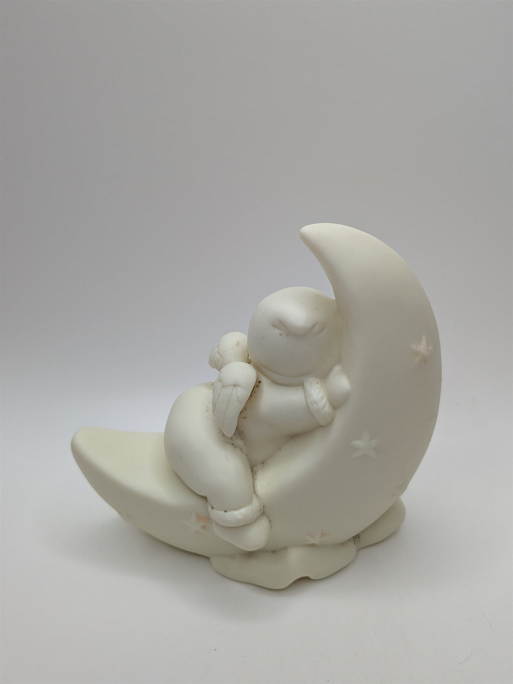 Russ "Little Miracles" Porcelain Night Light Cover Sleepy Time Baby Harp
