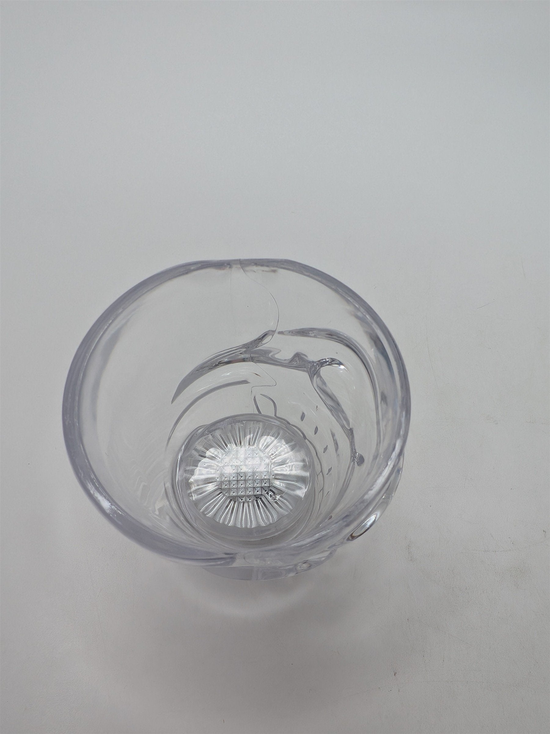 Vintage Nostalgic Hard Plastic Skull Shot Glass Lights Up *Needs New Batteries*