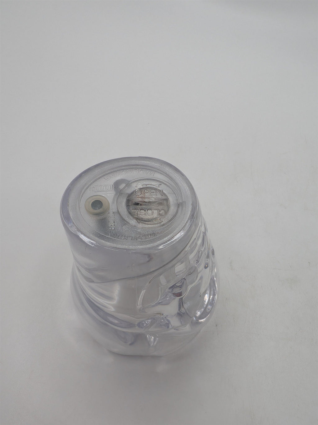 Vintage Nostalgic Hard Plastic Skull Shot Glass Lights Up *Needs New Batteries*
