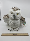 Wild Republic Plush White Snowy Owl Stuffed Animal Plush W/ Tags