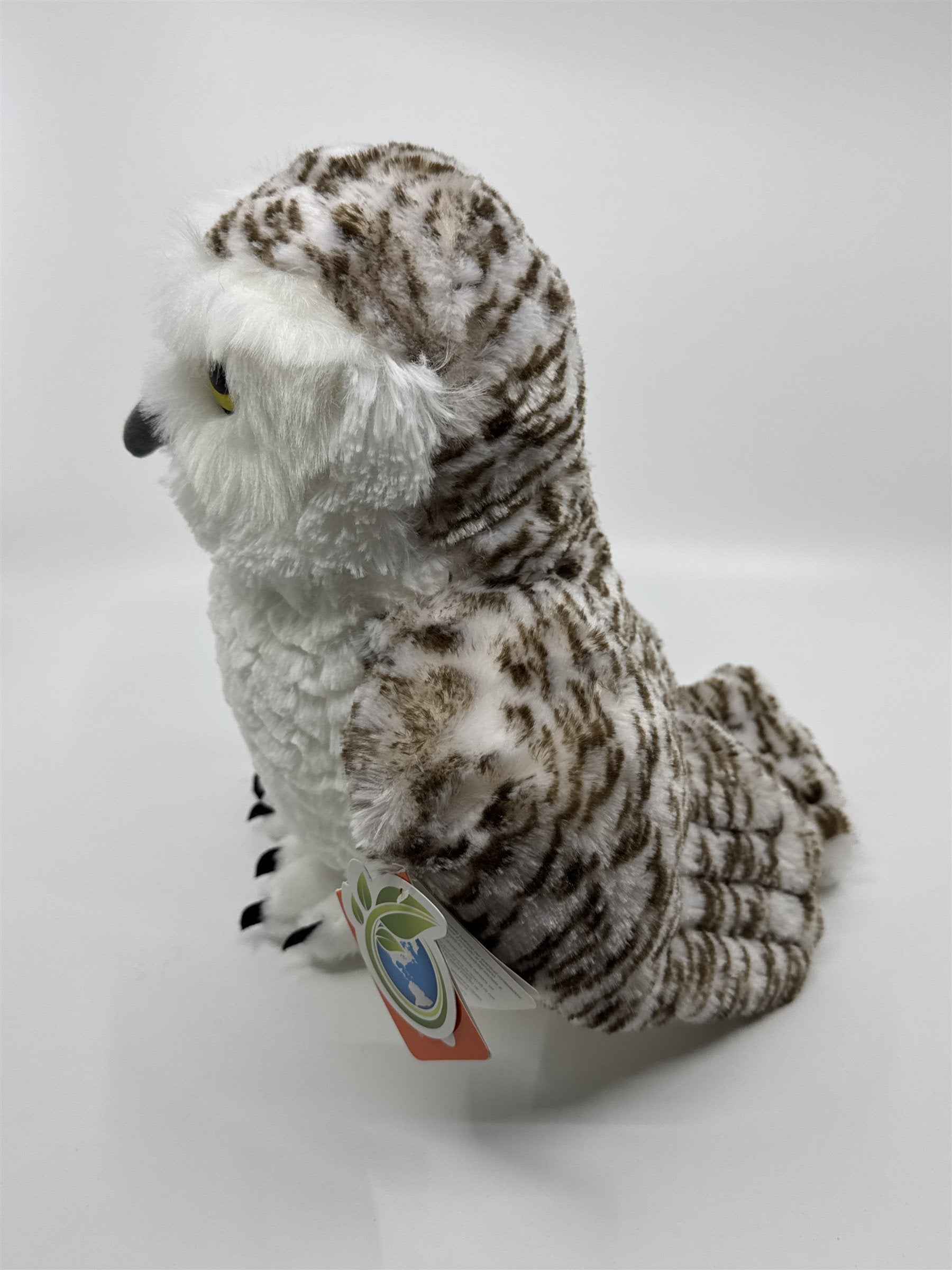 Wild Republic Plush White Snowy Owl Stuffed Animal Plush W/ Tags