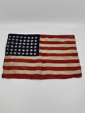 Vintage Small American Flag W/ 48 Stars Approx: 12 In X 8.5 In Patriotic Flag