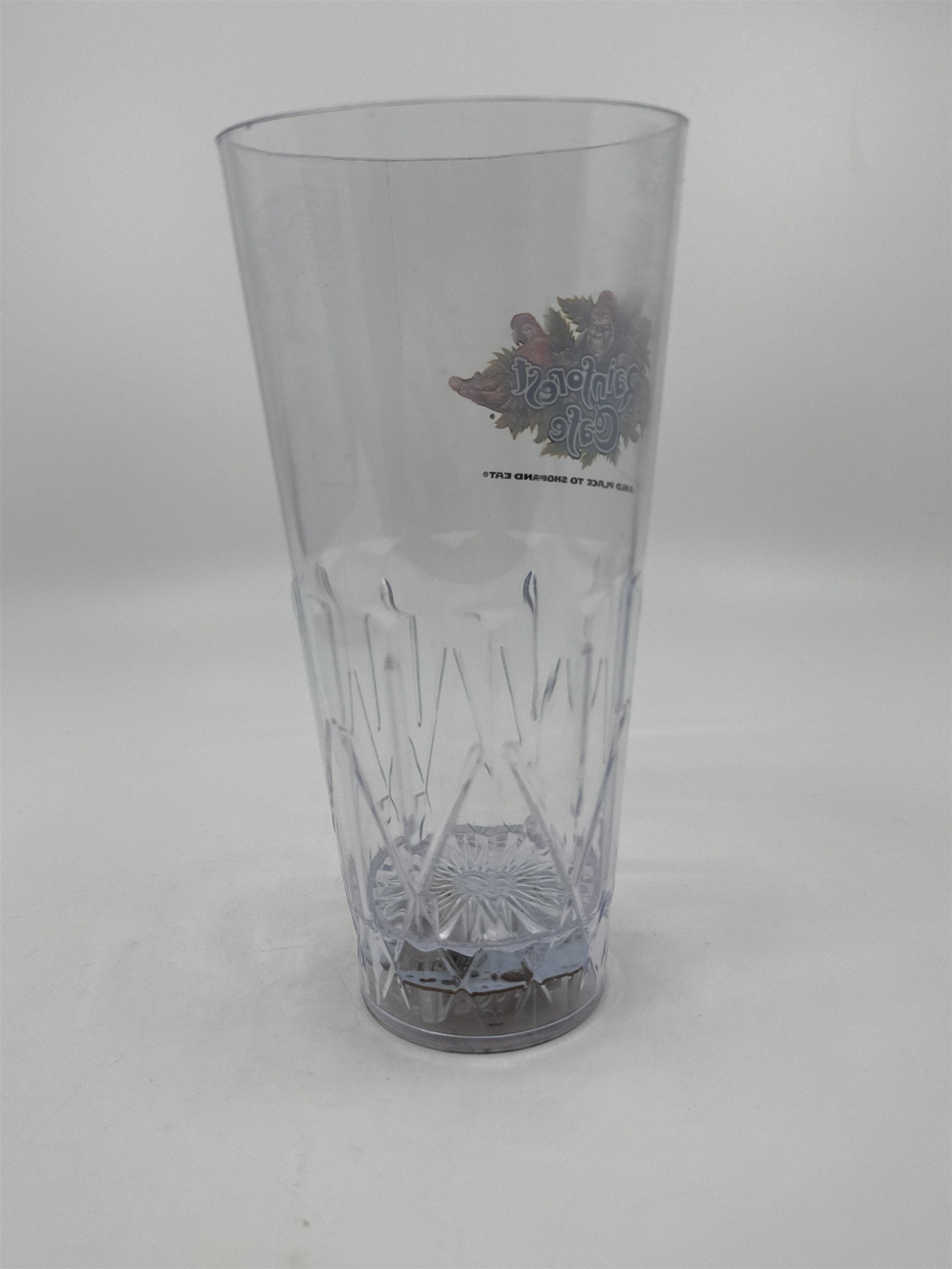 Rainforest Cafe Souvenir Plastic Light Up Drinking Cup Multicolor Lights
