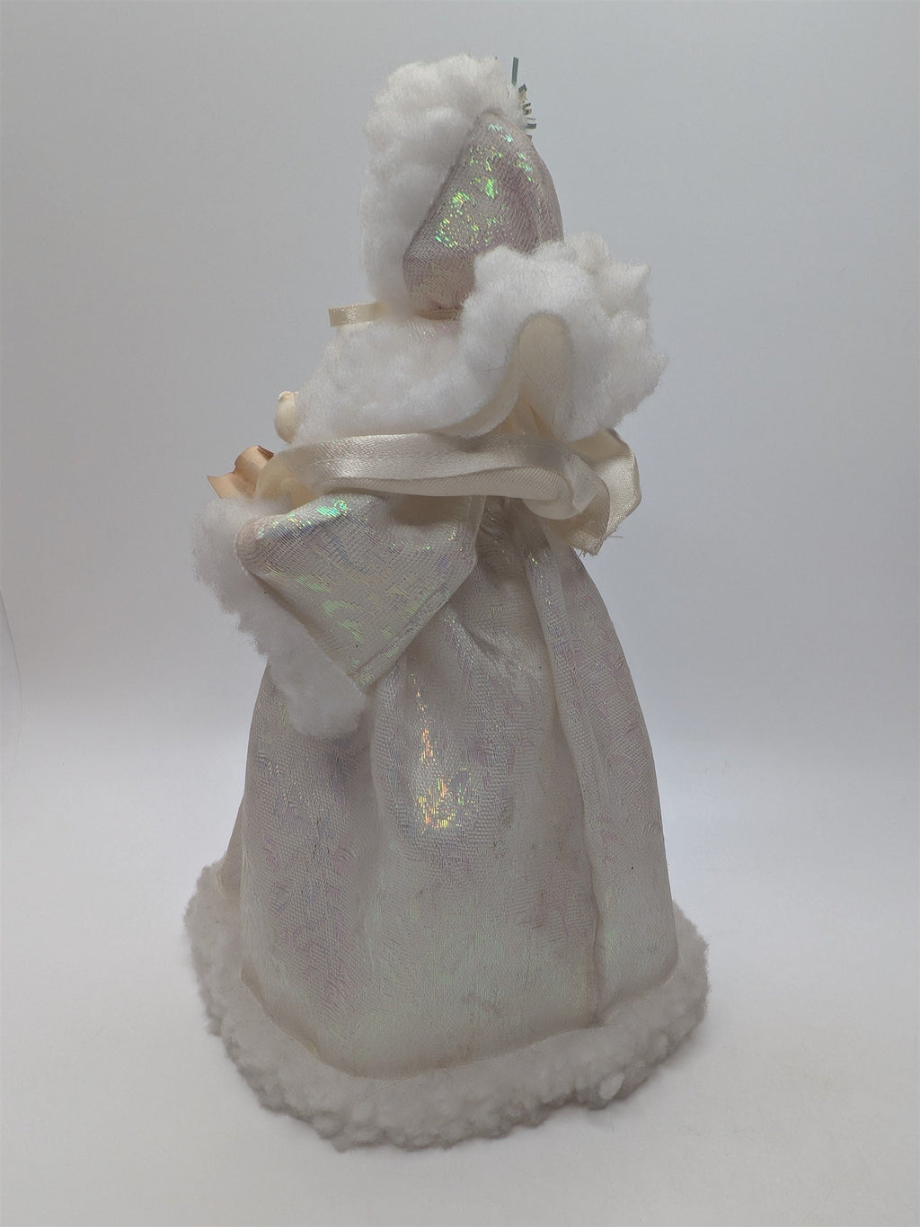 Vintage 9.5" Singing Christmas Caroler Tree Topper
