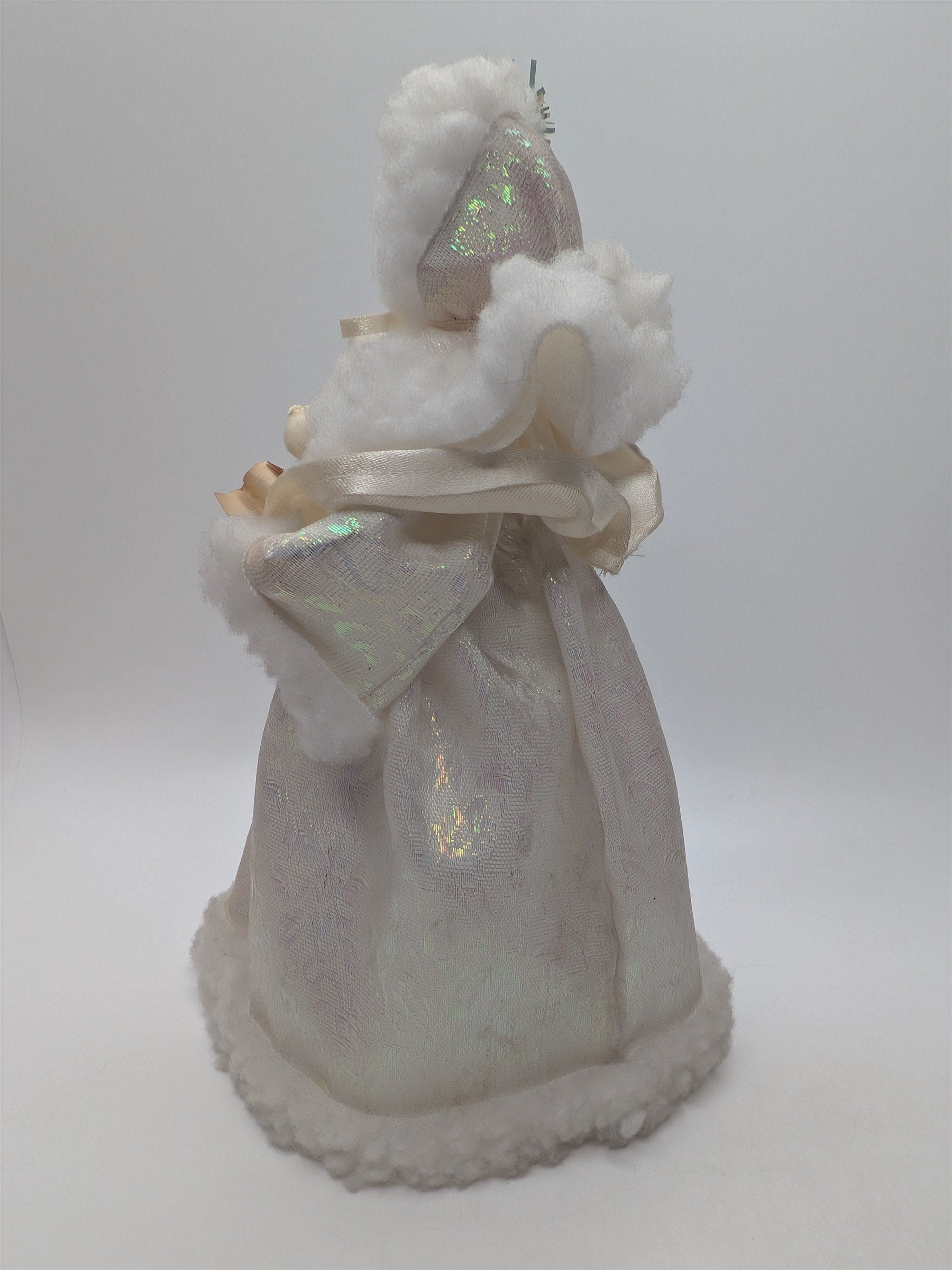 Vintage 9.5" Singing Christmas Caroler Tree Topper