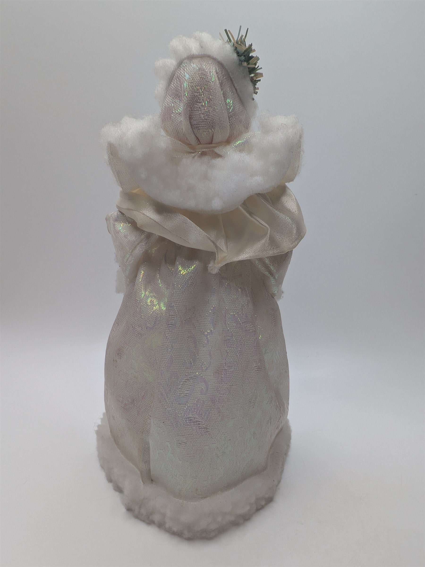 Vintage 9.5" Singing Christmas Caroler Tree Topper