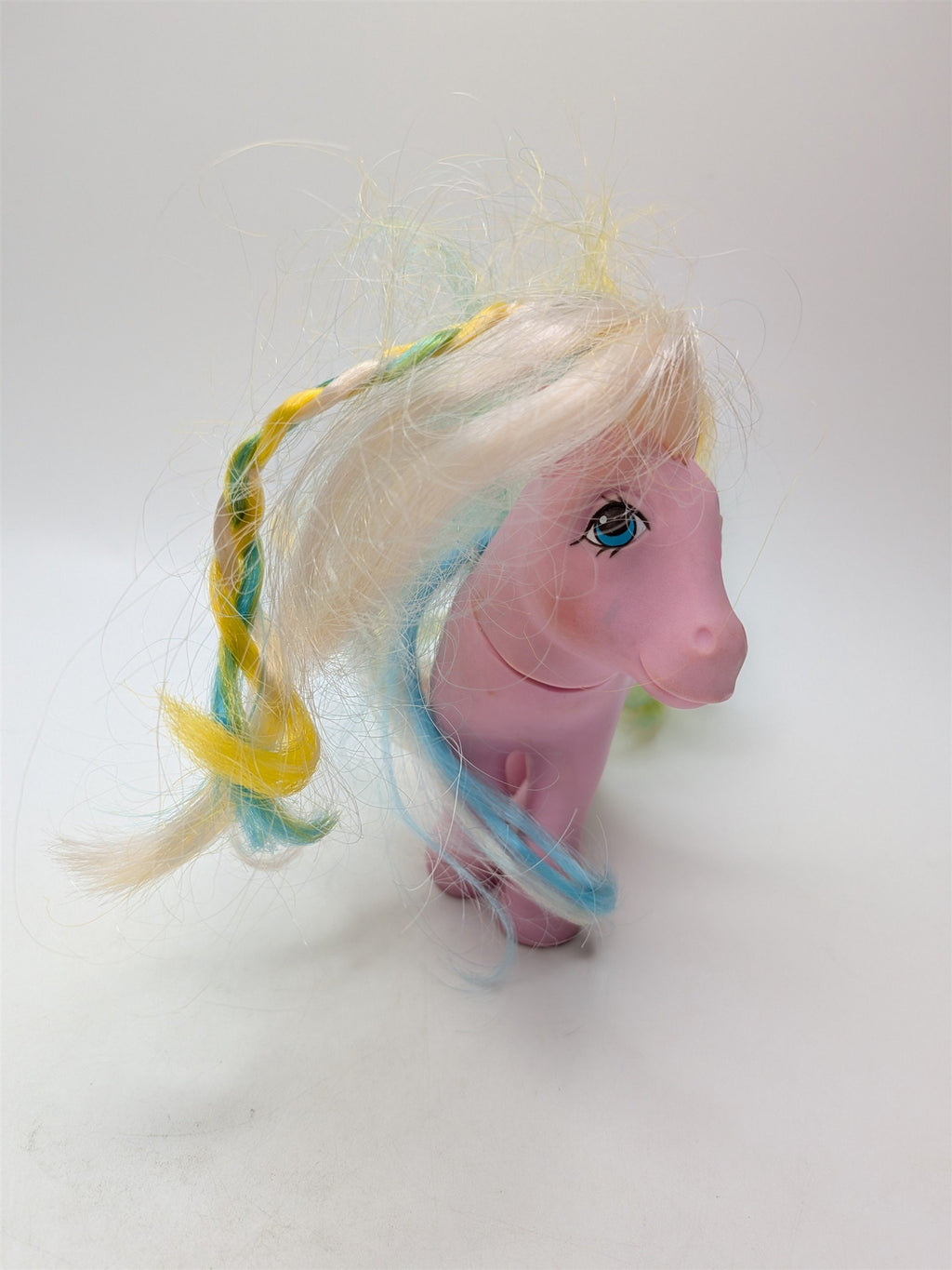 Vintage Hasbro 1984 My Little Pony Hasbro Pink Grow Hair Wings Brush N Grow G1