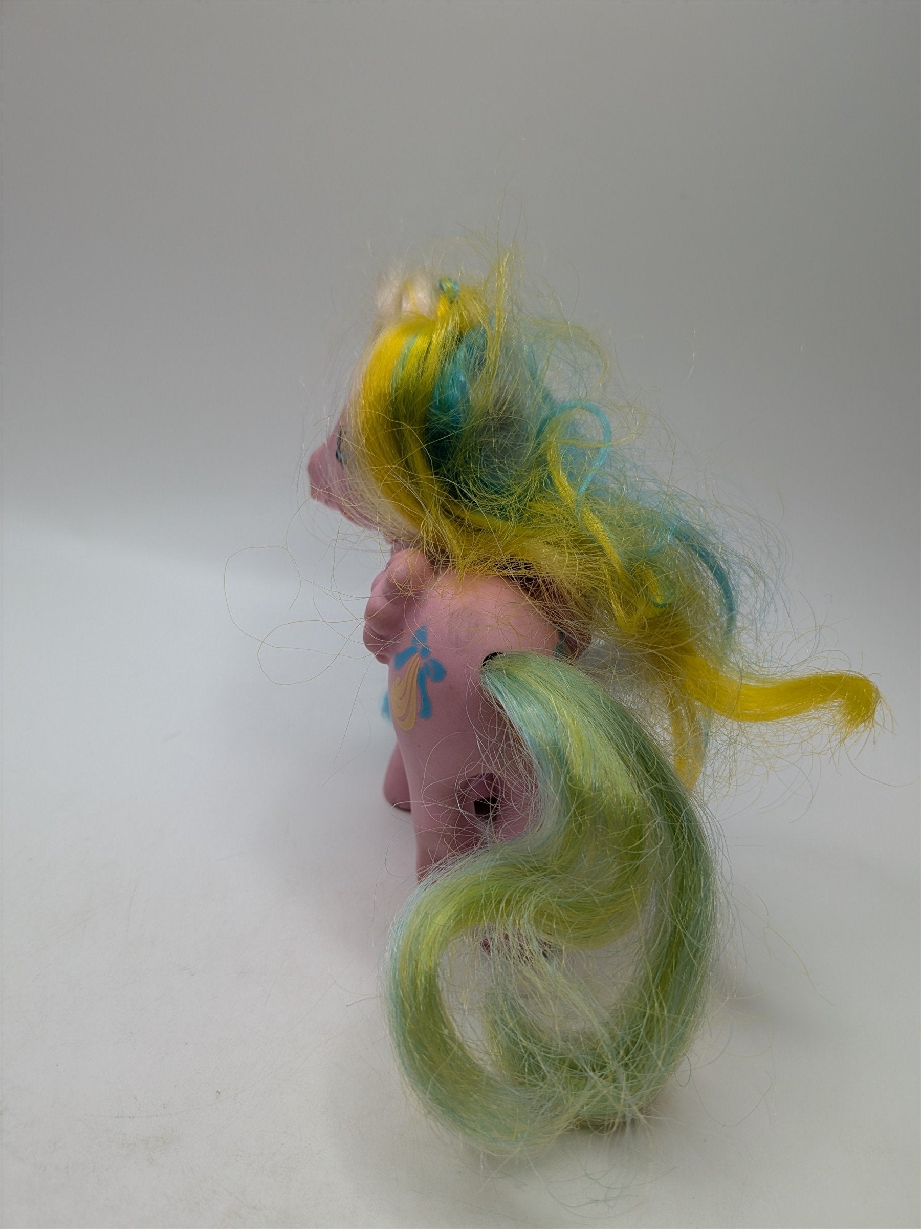 Vintage Hasbro 1984 My Little Pony Hasbro Pink Grow Hair Wings Brush N Grow G1