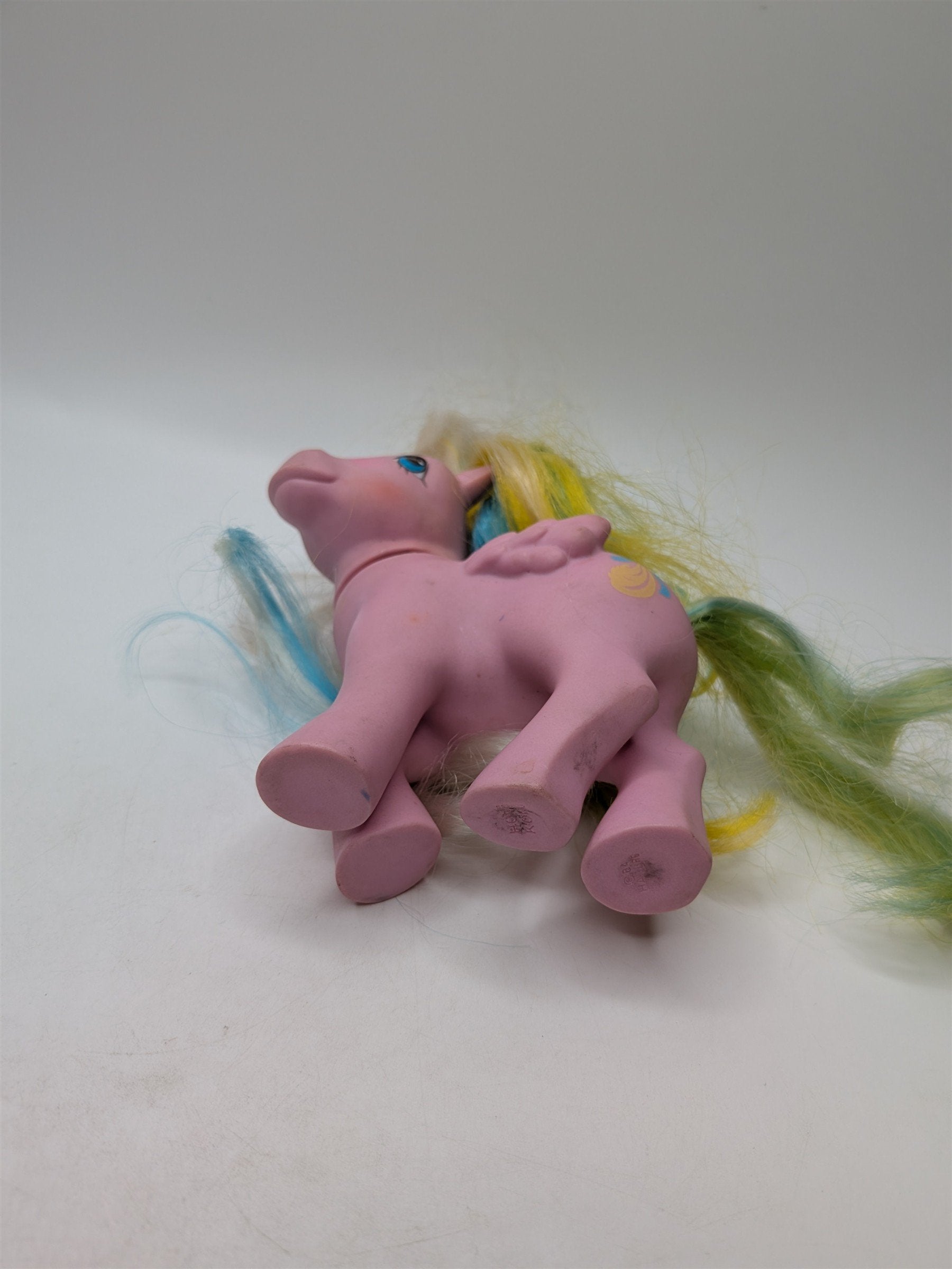 Vintage Hasbro 1984 My Little Pony Hasbro Pink Grow Hair Wings Brush N Grow G1