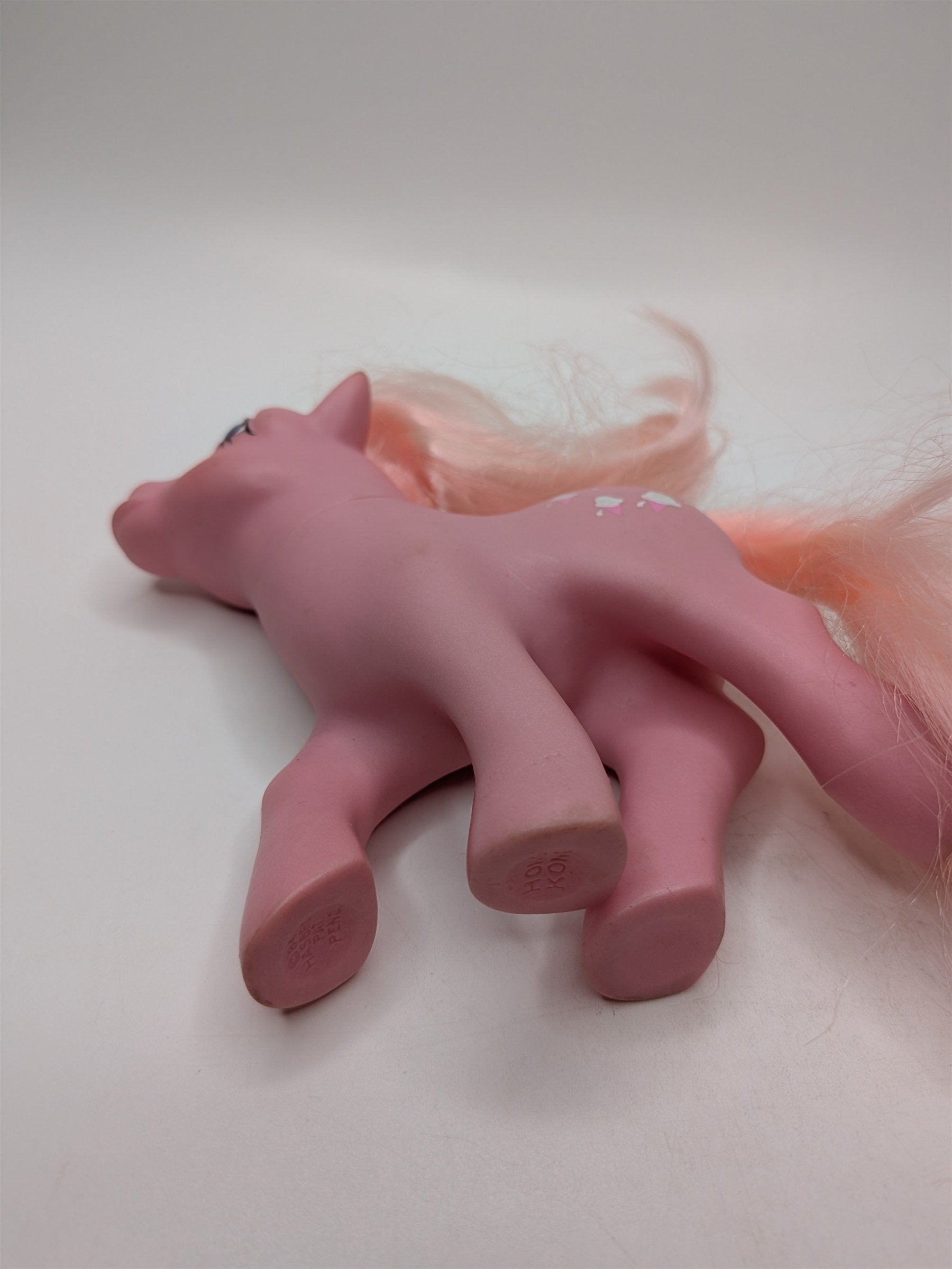 Vintage Hasbro 1984 My Little Pony G1 Lickety Split Pink /w Ice Cream Cones