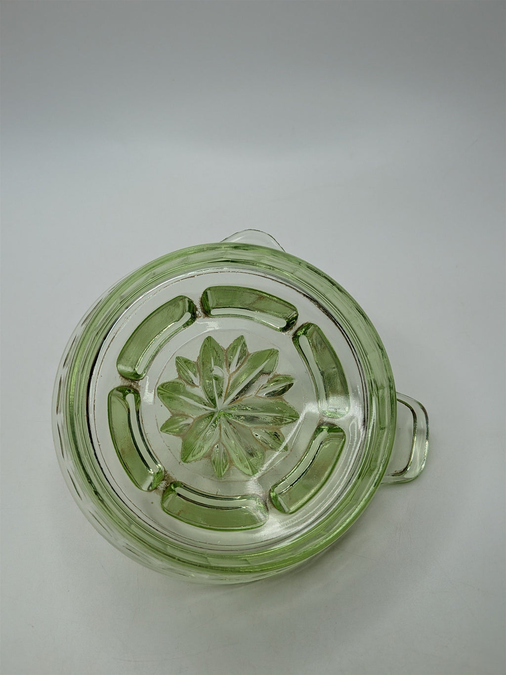 Vintage Uranium? Depression Glass Citrus Reamer or Juicer for Lemons/Limes