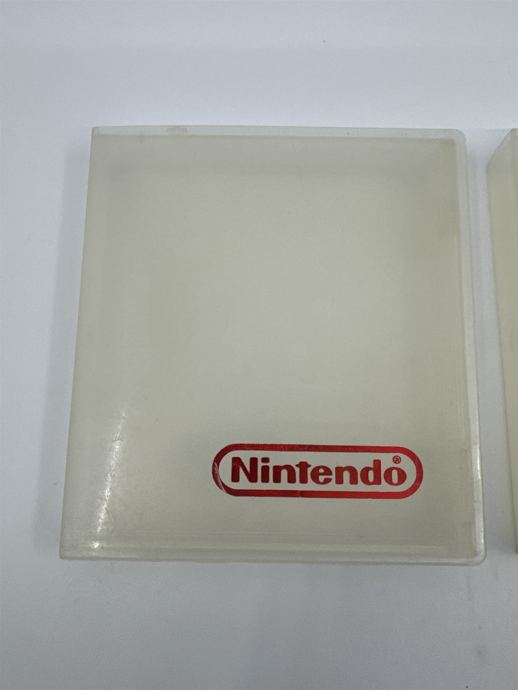 Lot Of Two Vintage Nintendo NES Hard Plastic Game Cases/Protectors