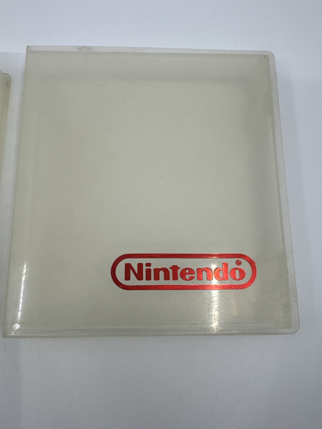 Lot Of Two Vintage Nintendo NES Hard Plastic Game Cases/Protectors