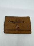 Vintage Genuine Leather Coney Island N.Y. Souvenir Travel Key Holder/Wallet