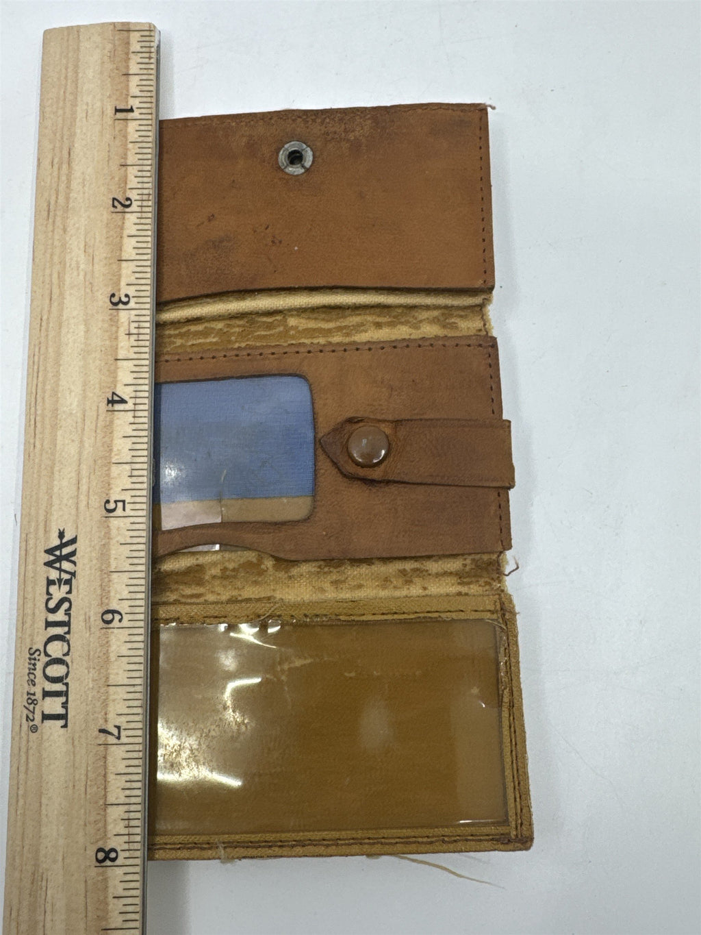 Vintage Genuine Leather Coney Island N.Y. Souvenir Travel Key Holder/Wallet