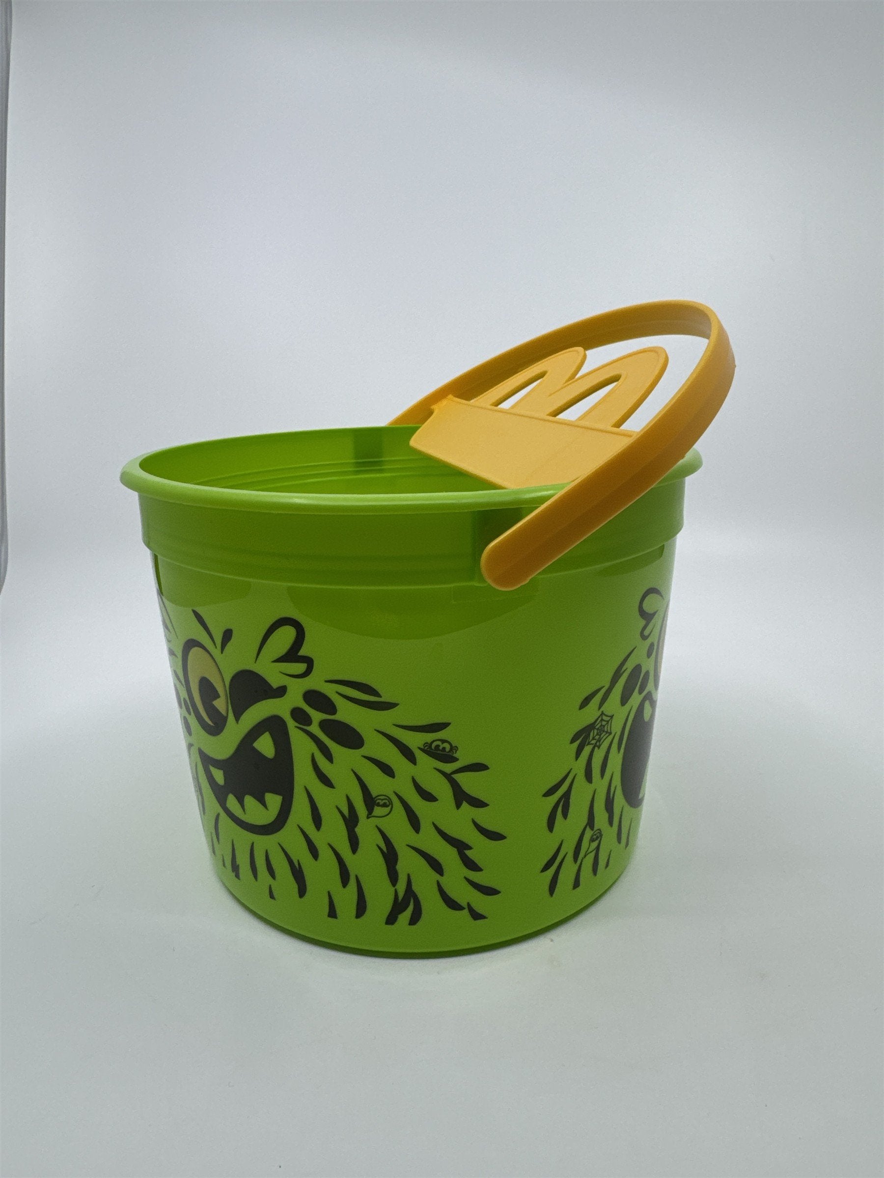 2025 McDonald's Boo Bucket Pail Green Monster Happy Meal Toy Halloween Bucket