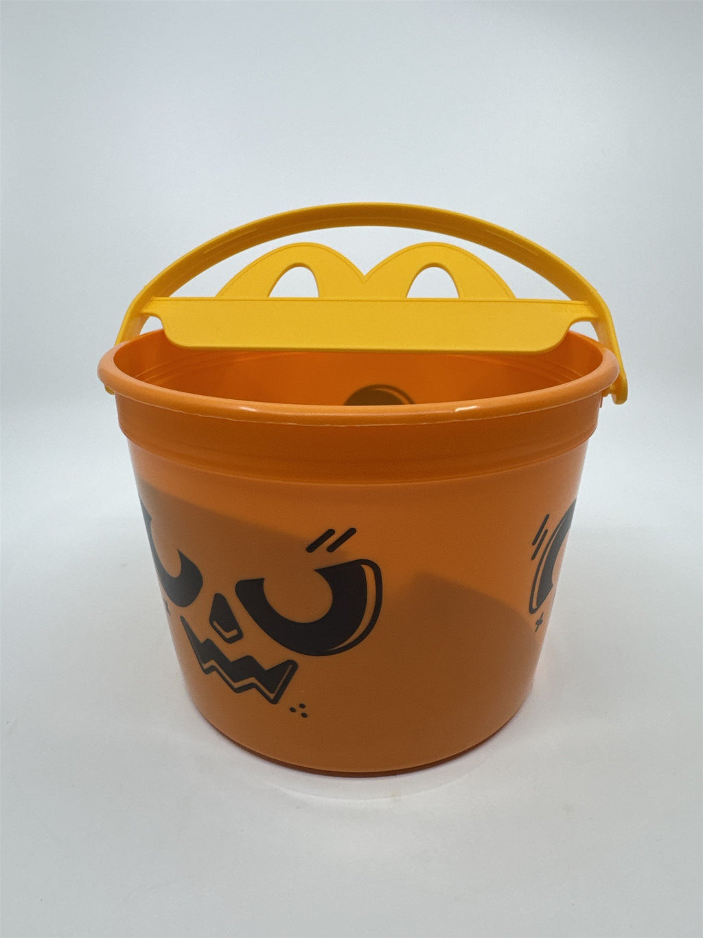 2025 McDonald's Boo Bucket Pail Orange Pumpkin Happy Meal Toy Halloween Bucket