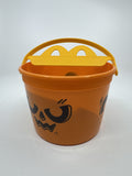 2025 McDonald's Boo Bucket Pail Orange Pumpkin Happy Meal Toy Halloween Bucket