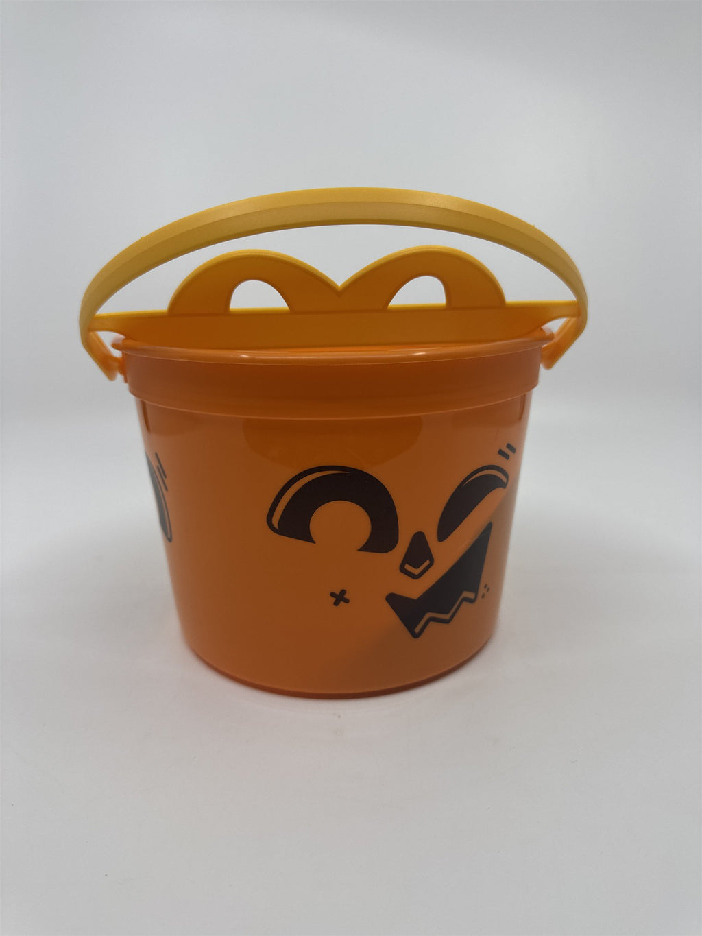 2025 McDonald's Boo Bucket Pail Orange Pumpkin Happy Meal Toy Halloween Bucket