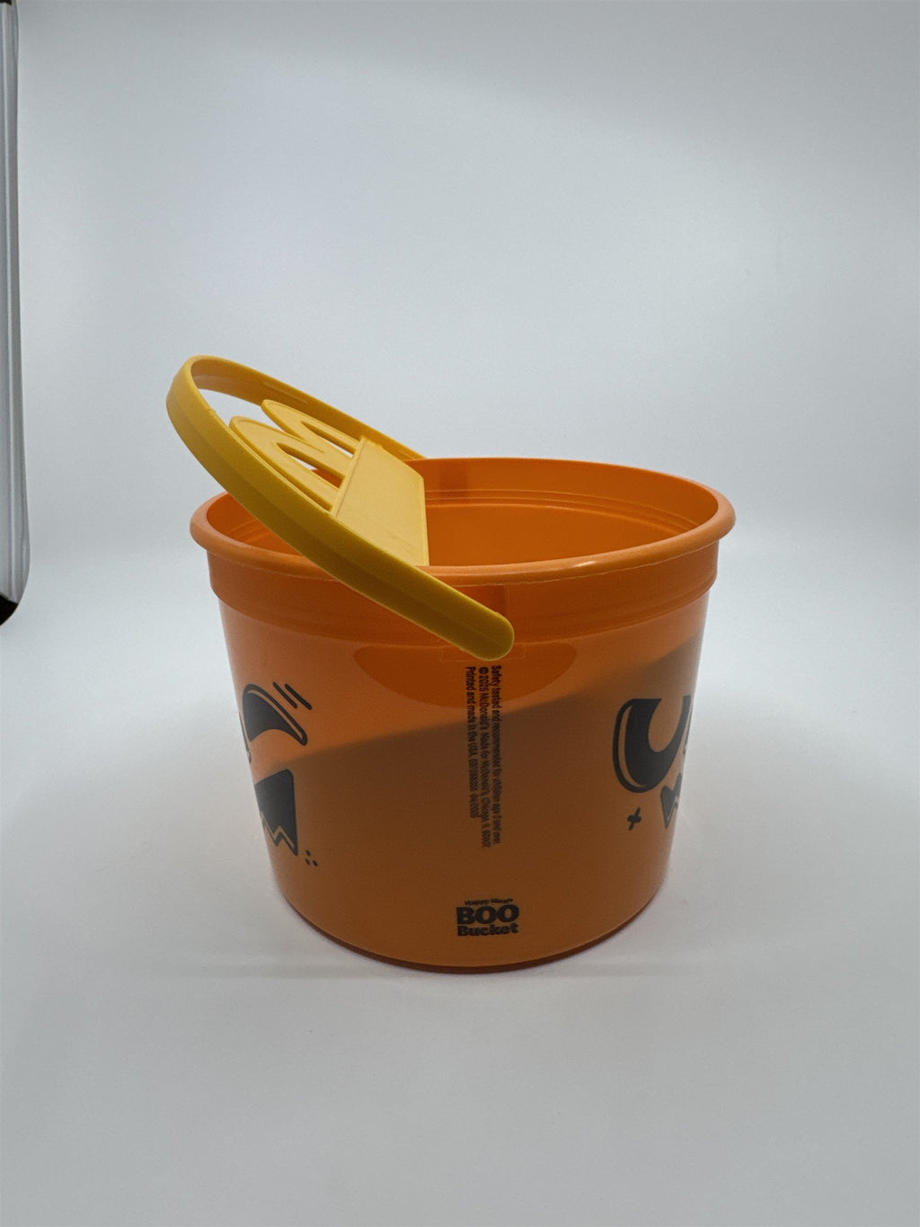 2025 McDonald's Boo Bucket Pail Orange Pumpkin Happy Meal Toy Halloween Bucket