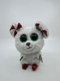 TY Beanie Boos Christmas Stuffed Toy Plush Chimney Mouse *Stained