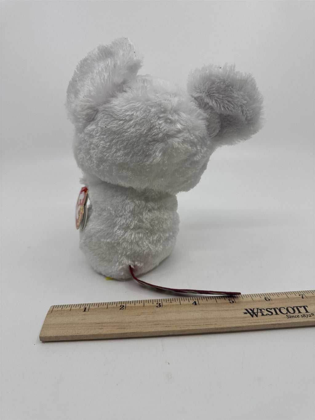 TY Beanie Boos Christmas Stuffed Toy Plush Chimney Mouse *Stained