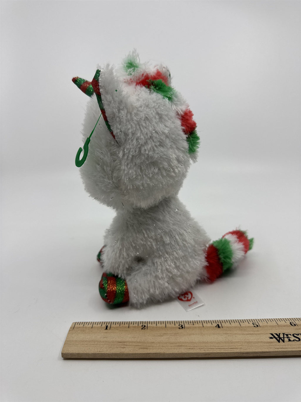 TY Beanie Boos Snowfall The Holiday/Christmas Unicorn Stuffed Animal Plush