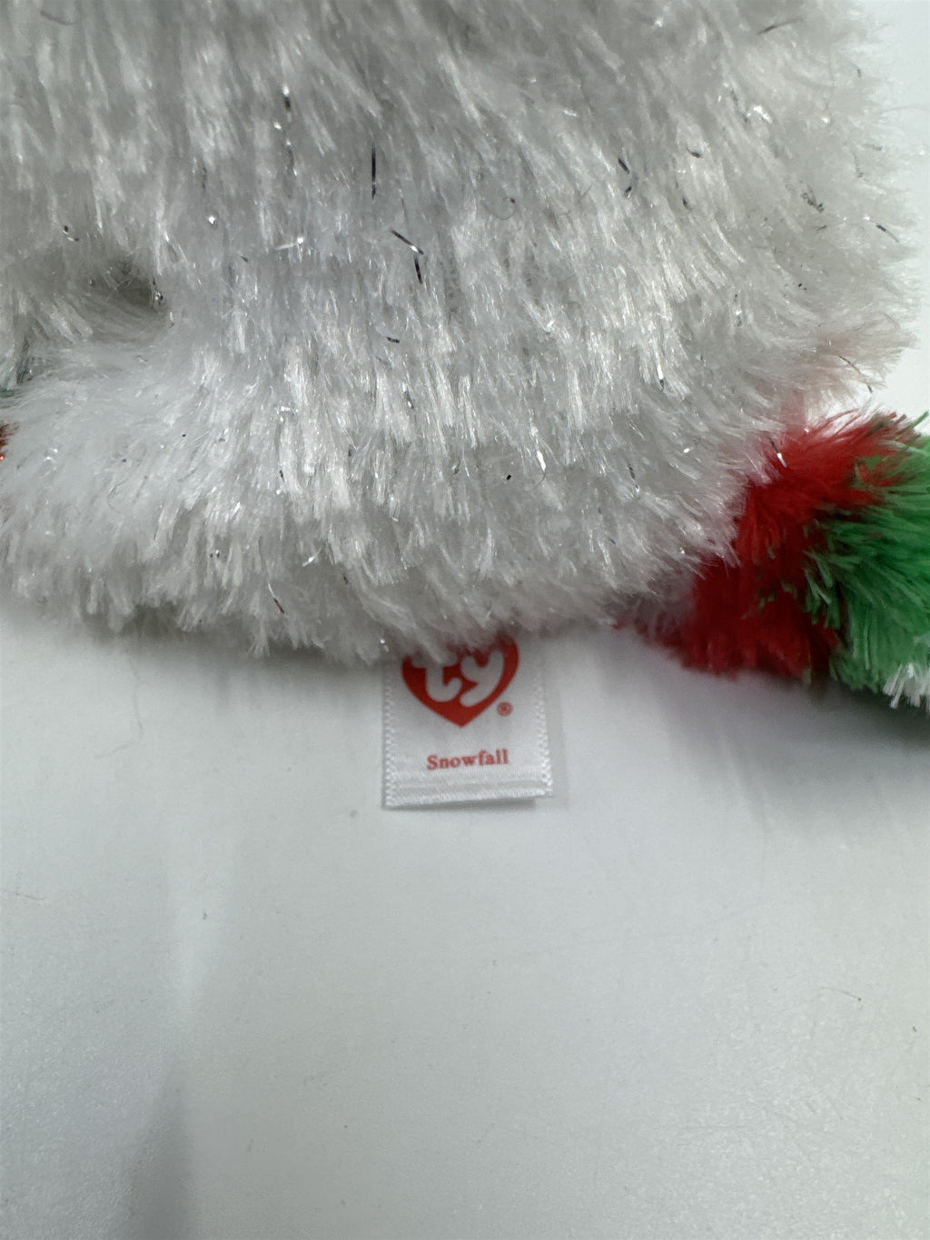TY Beanie Boos Snowfall The Holiday/Christmas Unicorn Stuffed Animal Plush
