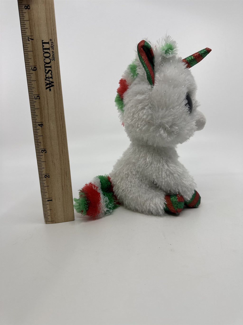 TY Beanie Boos Snowfall The Holiday/Christmas Unicorn Stuffed Animal Plush